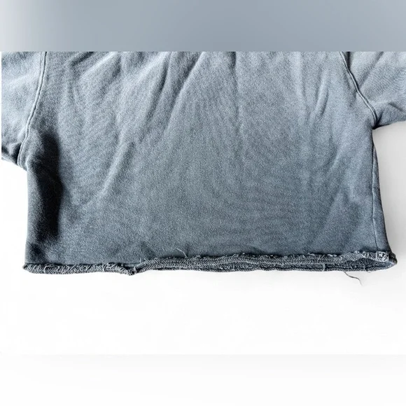 FREE PEOPLE We The Free Bri Pullover Sweater Charcoal - Medium - Picture 7 of 10